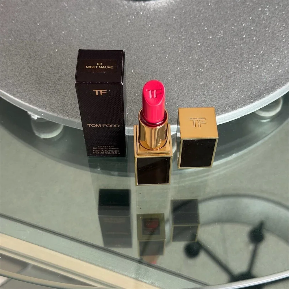 Tom Ford Lip Color Lipstick 69 Night Mauve Satin Cream 3.5g With Box